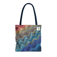 Load image into Gallery viewer, 6-Day Chunky Throw Tote by Betty McKnit - AOP Tote Bag