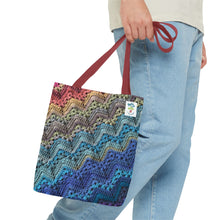 Load image into Gallery viewer, 6-Day Chunky Throw Tote by Betty McKnit - AOP Tote Bag