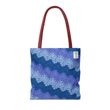 Load image into Gallery viewer, 6-Day Snowflake Blanket Tote by Betty McKnit