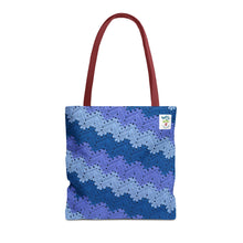 Load image into Gallery viewer, 6-Day Snowflake Blanket Tote by Betty McKnit