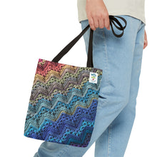 Load image into Gallery viewer, 6-Day Chunky Throw Tote by Betty McKnit - AOP Tote Bag