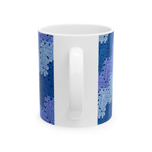Load image into Gallery viewer, 6-Day Snowflake Crochet "You're Muted" Ceramic Mug (11oz\15oz)