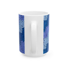 Load image into Gallery viewer, 6-Day Snowflake Crochet "You're Muted" Ceramic Mug (11oz\15oz)