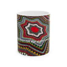 Load image into Gallery viewer, *6-Day Star Blanket Crochet Ceramic Mugs (11oz\15oz)