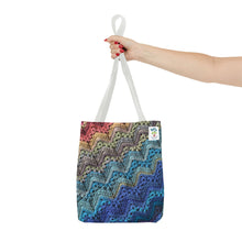 Load image into Gallery viewer, 6-Day Chunky Throw Tote by Betty McKnit - AOP Tote Bag