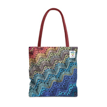 Load image into Gallery viewer, 6-Day Chunky Throw Tote by Betty McKnit - AOP Tote Bag