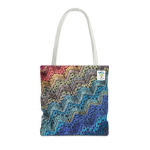 Load image into Gallery viewer, 6-Day Chunky Throw Tote by Betty McKnit - AOP Tote Bag