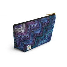 Load image into Gallery viewer, 6-Day Rainbow Chunky Throw Accessory Pouch w T-bottom by Betty McKnit