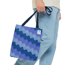 Load image into Gallery viewer, 6-Day Snowflake Blanket Tote by Betty McKnit