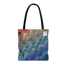 Load image into Gallery viewer, 6-Day Chunky Throw Tote by Betty McKnit - AOP Tote Bag