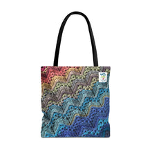 Load image into Gallery viewer, 6-Day Chunky Throw Tote by Betty McKnit - AOP Tote Bag