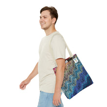 Load image into Gallery viewer, 6-Day Chunky Throw Tote by Betty McKnit - AOP Tote Bag