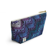 Load image into Gallery viewer, 6-Day Rainbow Chunky Throw Accessory Pouch w T-bottom by Betty McKnit