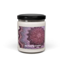 Load image into Gallery viewer, "Set Your Intention" Somatic Crochet Candle — Betty McKnit Scented Candle (9 oz)