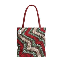 Load image into Gallery viewer, 6-Day Holiday Crochet Tote Bag