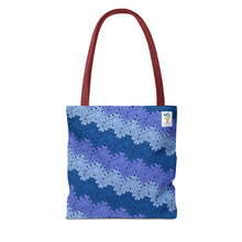 Load image into Gallery viewer, 6-Day Snowflake Blanket Tote by Betty McKnit