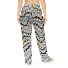 Load image into Gallery viewer, 6-Day Eras-Inspired Sweetheart Blanket Crochet Women's Pajama Pants by Betty McKnit