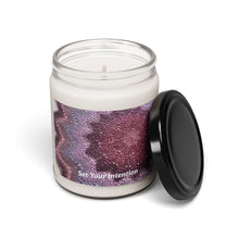 Load image into Gallery viewer, "Set Your Intention" Somatic Crochet Candle — Betty McKnit Scented Candle (9 oz)