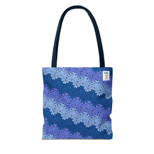 Load image into Gallery viewer, 6-Day Snowflake Blanket Tote by Betty McKnit