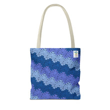Load image into Gallery viewer, 6-Day Snowflake Blanket Tote by Betty McKnit