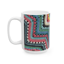 Load image into Gallery viewer, 6-Day Superstar Bright Crochet Ceramic Mugs 11oz\15oz