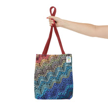 Load image into Gallery viewer, 6-Day Chunky Throw Tote by Betty McKnit - AOP Tote Bag
