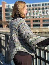 Load image into Gallery viewer, 6-Day Star Poncho - Crochet Pattern by Betty McKnit