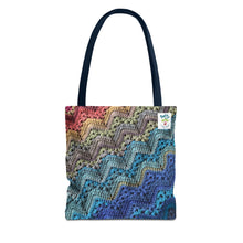 Load image into Gallery viewer, 6-Day Chunky Throw Tote by Betty McKnit - AOP Tote Bag