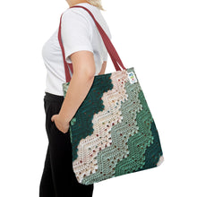 Load image into Gallery viewer, 6-Day Viral Crochet Blanket Tote Bag (AOP) by Betty McKnit