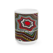 Load image into Gallery viewer, *6-Day Star Blanket Crochet Ceramic Mugs (11oz\15oz)