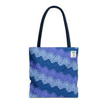 Load image into Gallery viewer, 6-Day Snowflake Blanket Tote by Betty McKnit