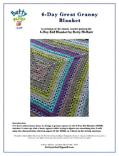 Load image into Gallery viewer, 6‑Day Classics Bundle — 6 Signature Patterns by Betty McKnit