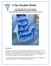 Load image into Gallery viewer, ULTIMATE 6-Day Blanket Bundle - Classic Crochet Patterns by Betty McKnit