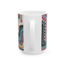 Load image into Gallery viewer, 6-Day Superstar Bright Crochet Ceramic Mugs 11oz\15oz