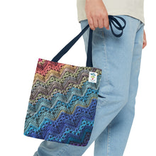 Load image into Gallery viewer, 6-Day Chunky Throw Tote by Betty McKnit - AOP Tote Bag