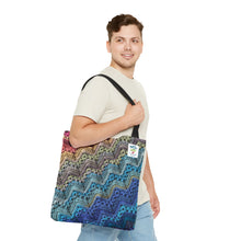 Load image into Gallery viewer, 6-Day Chunky Throw Tote by Betty McKnit - AOP Tote Bag