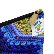 Load image into Gallery viewer, Exclusive 6-Day Star Blanket September flat zipper pouch with Ridgy Didge Star inspired design