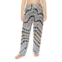 Load image into Gallery viewer, 6-Day Eras-Inspired Sweetheart Blanket Crochet Women's Pajama Pants by Betty McKnit