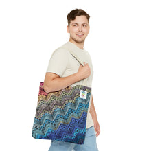 Load image into Gallery viewer, 6-Day Chunky Throw Tote by Betty McKnit - AOP Tote Bag