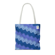 Load image into Gallery viewer, 6-Day Snowflake Blanket Tote by Betty McKnit