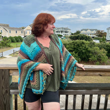 Load image into Gallery viewer, 6-Day Star Shawl Crochet Pattern by Betty McKnit