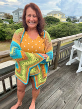 Load image into Gallery viewer, 6-Day Supernova Shawl Crochet Pattern by Betty McKnit