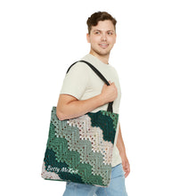 Load image into Gallery viewer, 6-Day Viral Crochet Blanket Tote Bag (AOP) by Betty McKnit
