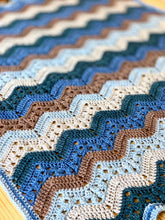 Load image into Gallery viewer, 6-Day Baby, Baby Boy, and Baby Girl Blankets - Crochet Pattern Bundle by Betty McKnit