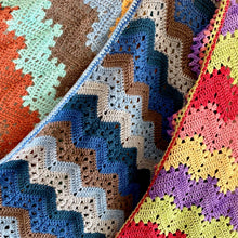 Load image into Gallery viewer, 6-Day Baby, Baby Boy, and Baby Girl Blankets - Crochet Pattern Bundle by Betty McKnit