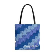 Load image into Gallery viewer, 6-Day Snowflake Blanket Tote by Betty McKnit