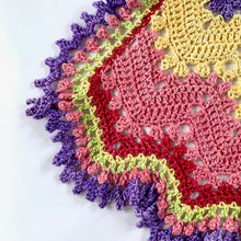 Load image into Gallery viewer, 6-Day Baby Girl Blanket - Crochet Pattern by Betty McKnit