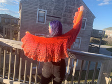 Load image into Gallery viewer, Half Moon Goddess Crochet Shawlette - Crochet Pattern by Betty McKnit
