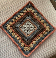 Load image into Gallery viewer, 6-Day Granny Square Crochet Pattern by Betty McKnit