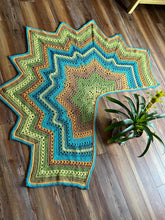 Load image into Gallery viewer, 6-Day Supernova Shawl Crochet Pattern by Betty McKnit